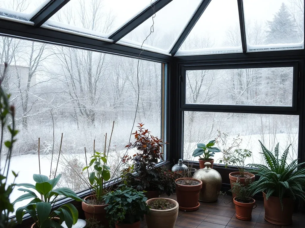 Ogród zimowy przy domu