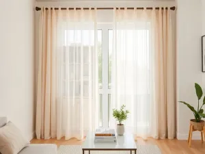 Firany gotowe w małych wnętrzach – jak optycznie powiększyć przestrzeń