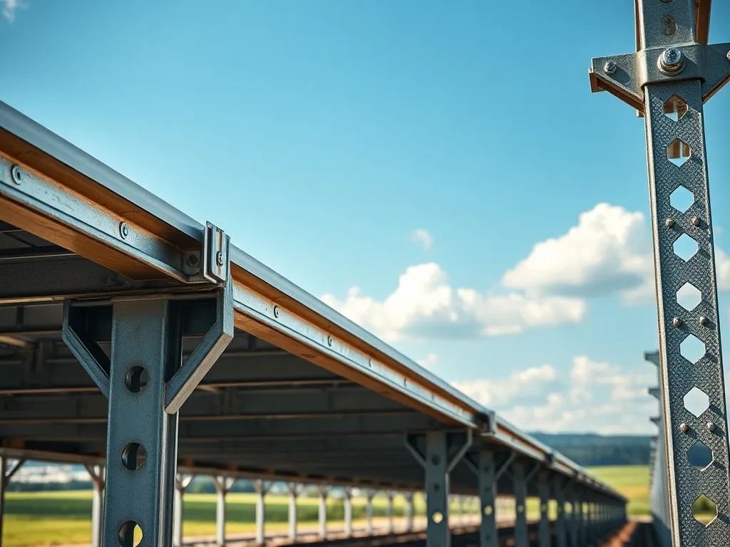 Konstrukcje stalowe pod panele PV – jak projektuje się stabilne systemy fotowoltaiczne